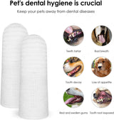 Pet Finger Toothbrush for Dogs and Cats Oral Care Tool Small Cat Finger Toothbrush Grooming Supplies