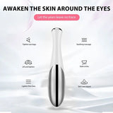 Stylo de Massage électrique pour les yeux, petit et Portable, beauté du visage et des yeux, alimentation à batterie sèche, léger et Portable