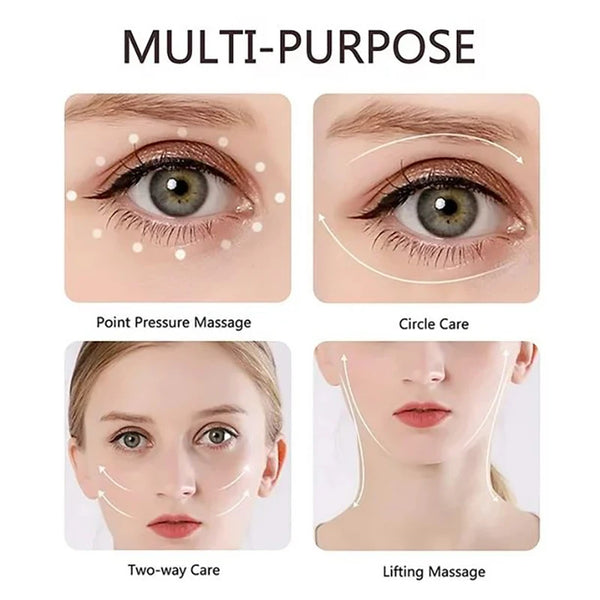 Stylo de Massage électrique pour les yeux, petit et Portable, beauté du visage et des yeux, alimentation à batterie sèche, léger et Portable